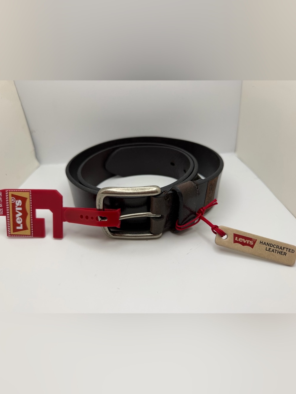 Men’s Levi’s Brown Leather Belt Size Medium
